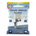 [390758] Organ Needles Top Stitch 80/12