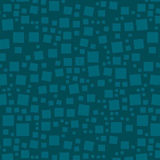 Tonal Squares Dark Teal 16157 85