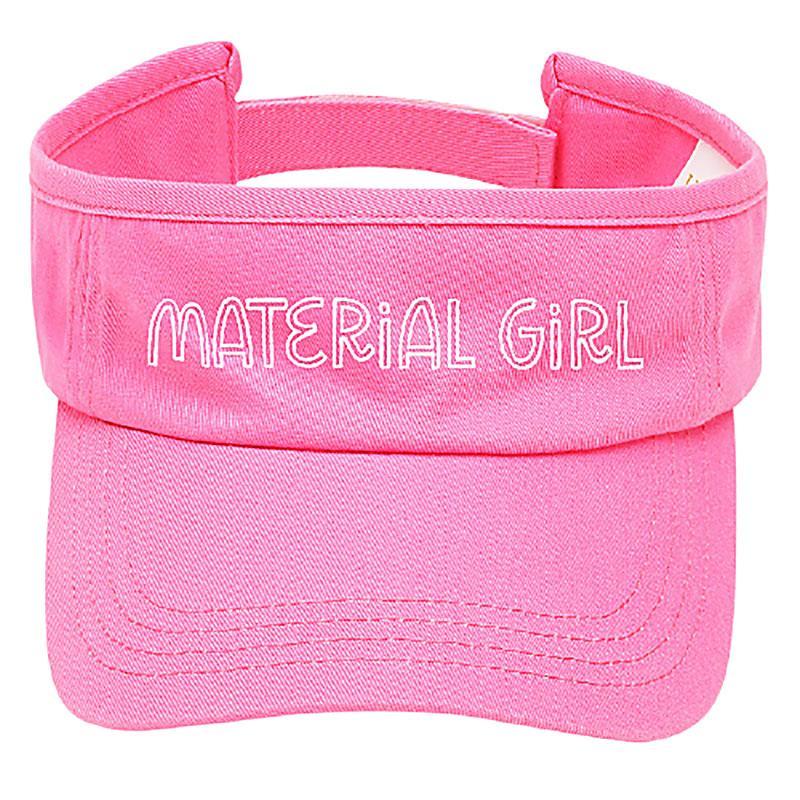 Visor Hot Pink Material Girl M195 HTPK MATGRL Wholesale#1