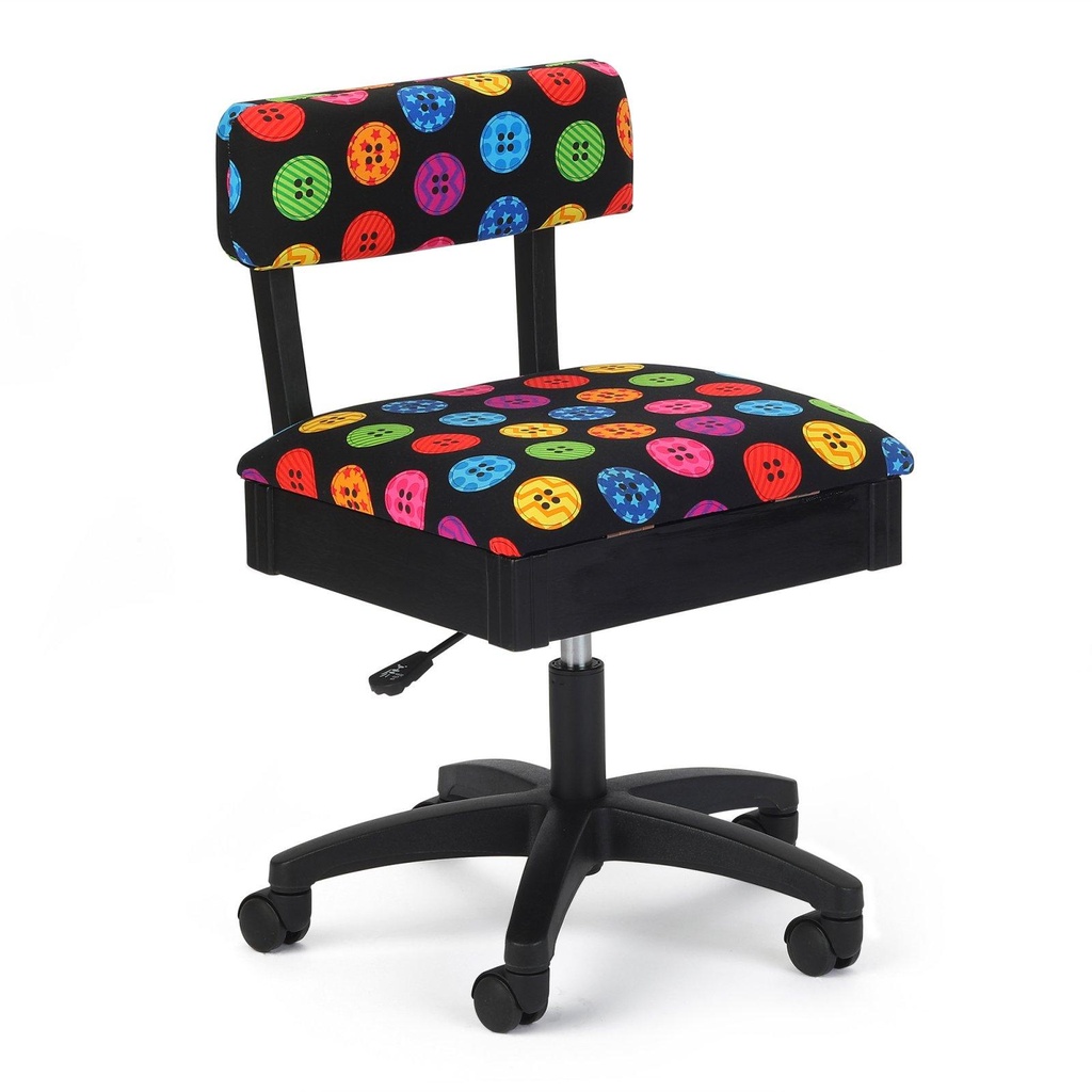 Arrow - Hydraulic Chair -  Bright Buttons