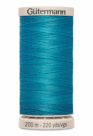 Hand Quilting Cotton Thread 200m/219yds Turquoise