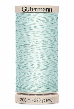 Hand Quilting Cotton Thread 200m/219yds Aqua Mist