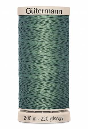 Hand Quilting Cotton Thread 200m/219yds Frosty Green