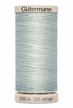 Hand Quilting Cotton Thread 200m/219yds Light Grey