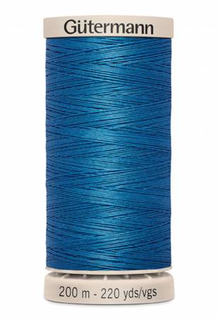 Hand Quilting Cotton Thread 200m/219yds Sapphire