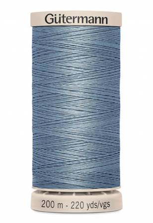 Hand Quilting Cotton Thread 200m/219yds Light Slate Blue