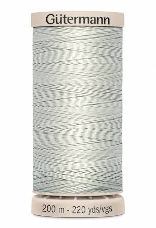 Hand Quilting Cotton Thread 200m/219yds Tuskegee Grey