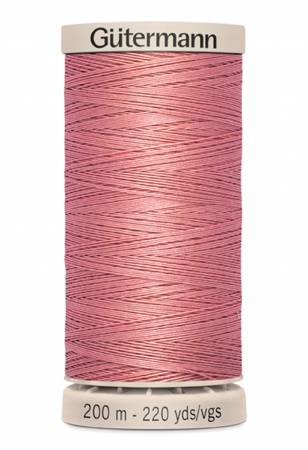 Hand Quilting Cotton Thread 200m/219yds Strawberry