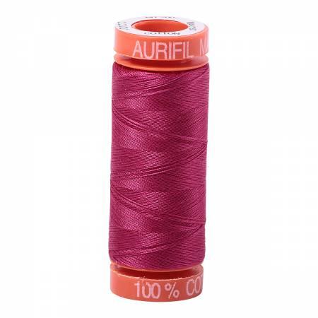 Aurifil 1100 Cotton Thread 50wt 220yds Red Plum