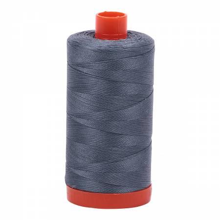 Aurifil 1246 Cotton Thread  50wt 1422yds Dark Grey