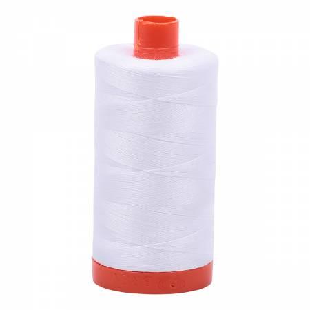 Aurifil 2024 Cotton Thread  50wt 1422yds White