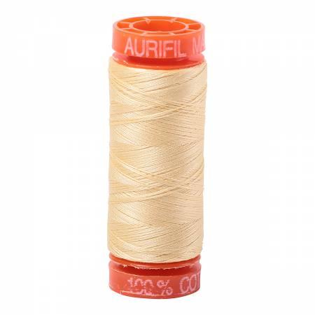 Aurifil 2105 Cotton Thread 50wt 220yds Champagne