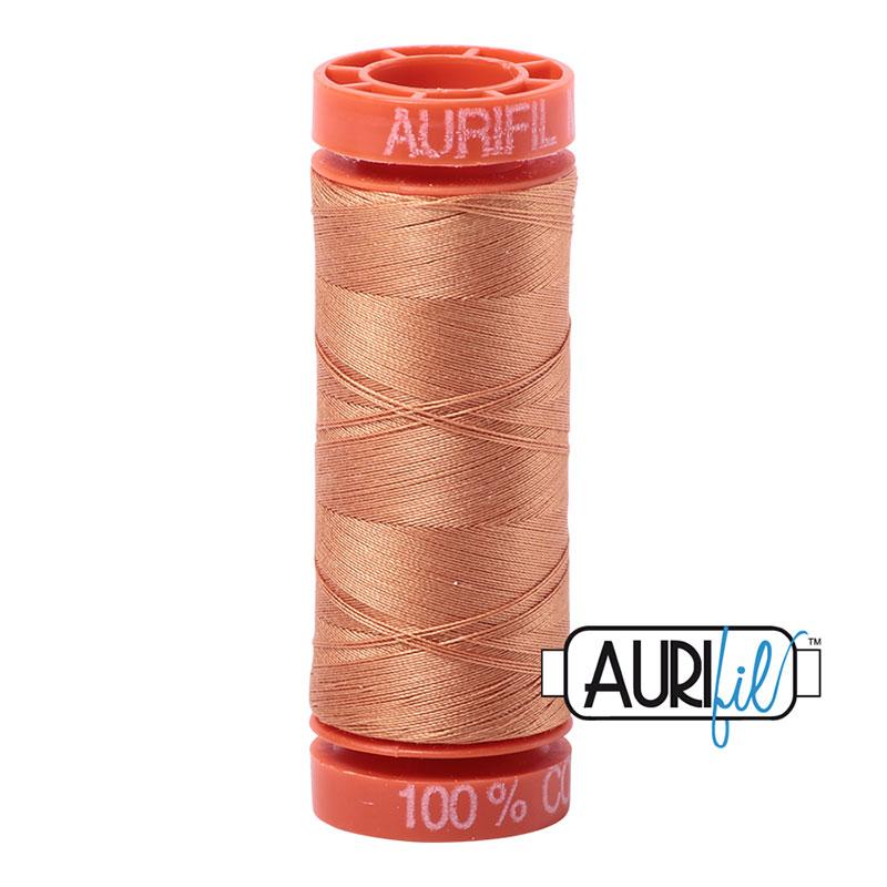 Aurifil 2210 Cotton Thread 50wt 220yds Caramel