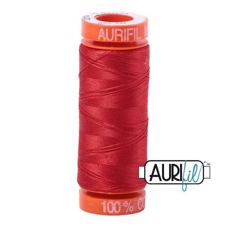 Aurifil 2270 Cotton Thread 50wt 220yds Paprika