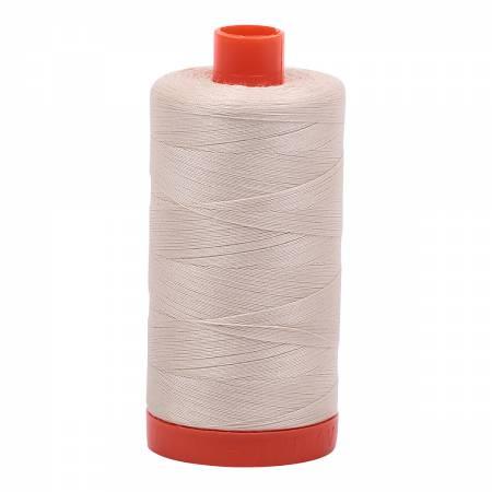 Aurifil 2310 Cotton Thread 50wt 1422yds Light Beige