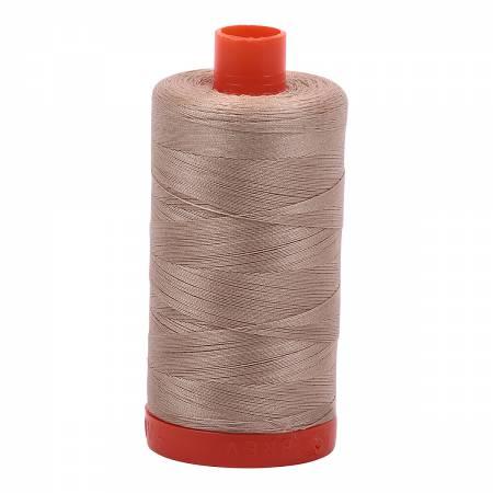 Aurifil 2326 Cotton Thread 50wt 1422yd Sand