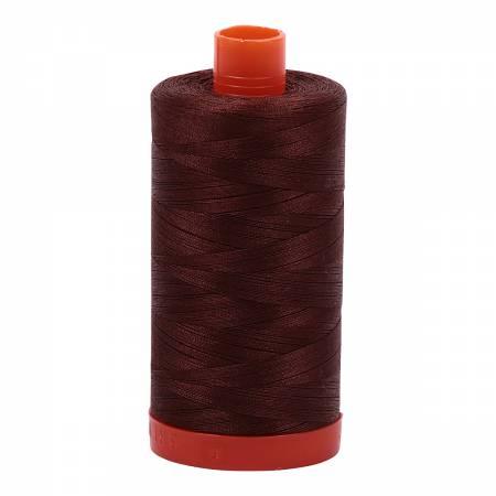 Aurifil 2360 Cotton Thread  50wt 1422yds Chocolate