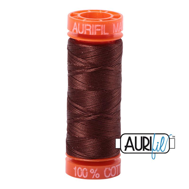 Aurifil 2360 Cotton Thread 50wt 220yds Chocolate