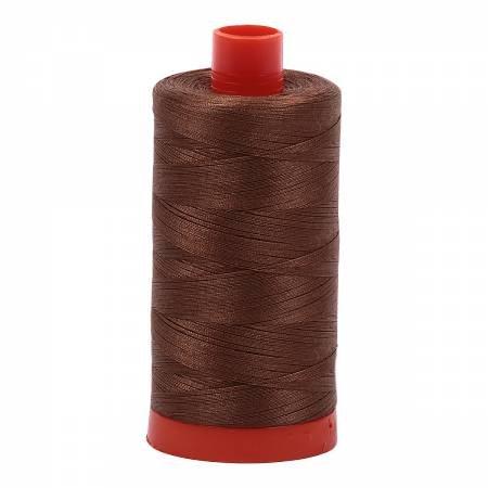 Aurifil 2372 Cotton Thread 50wt 1422yd Dark Antique Gold