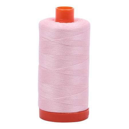 Aurifil 2410 Cotton Thread 50wt 1422yds Pale Pink