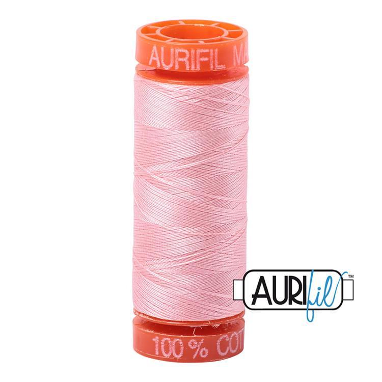 Aurifil 2415 Cotton Thread 50wt 220yds Blush