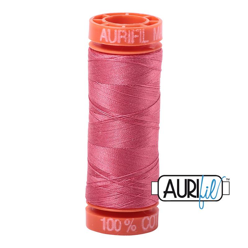 Aurifil 2440 Cotton Thread 50wt 220yds Peony
