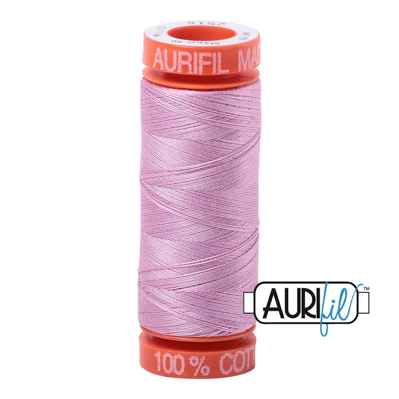 Aurifil 2515 Cotton Thread 50wt 220yds Light Orchid