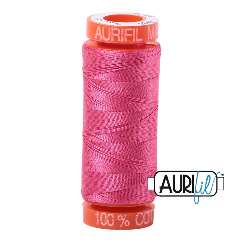 Aurifil 2530 Cotton Thread 50wt 220yds Blossom Pink