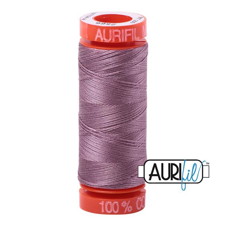 Aurifil 2566 Cotton Thread 50wt 220yds Wisteria