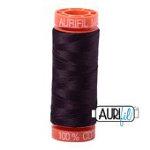 Aurifil 2570 Cotton Thread 50wt 220yds Aubergine