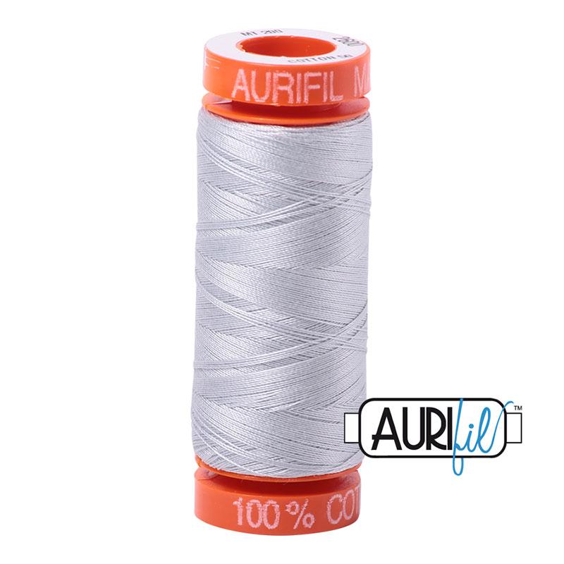 Aurifil 2600 Cotton Thread 50wt 220yds Dove