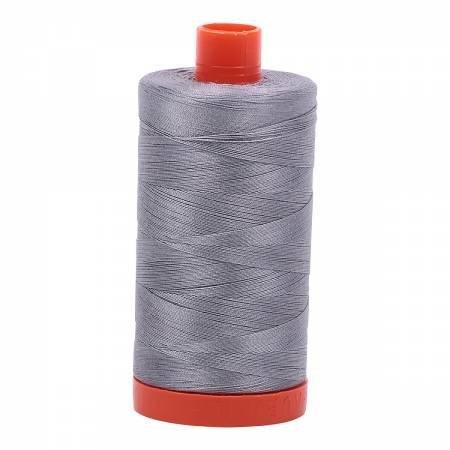 Aurifil 2605 Cotton Thread  50wt 1422yds Light Gray