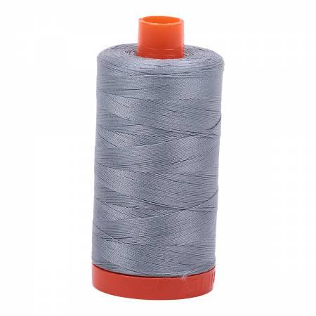 Aurifil 2610 Cotton Thread Solid 50wt 1422yds Light Blue Grey