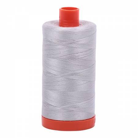 Aurifil 2615 Cotton Thread 50wt 1422yds Aluminum