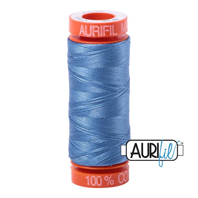 Aurifil 2725 Cotton Thread 50wt 220yds Light Wedgewood