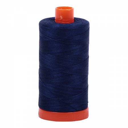 Aurifil 2784 Cotton Thread 50wt 1422yds Dark Navy