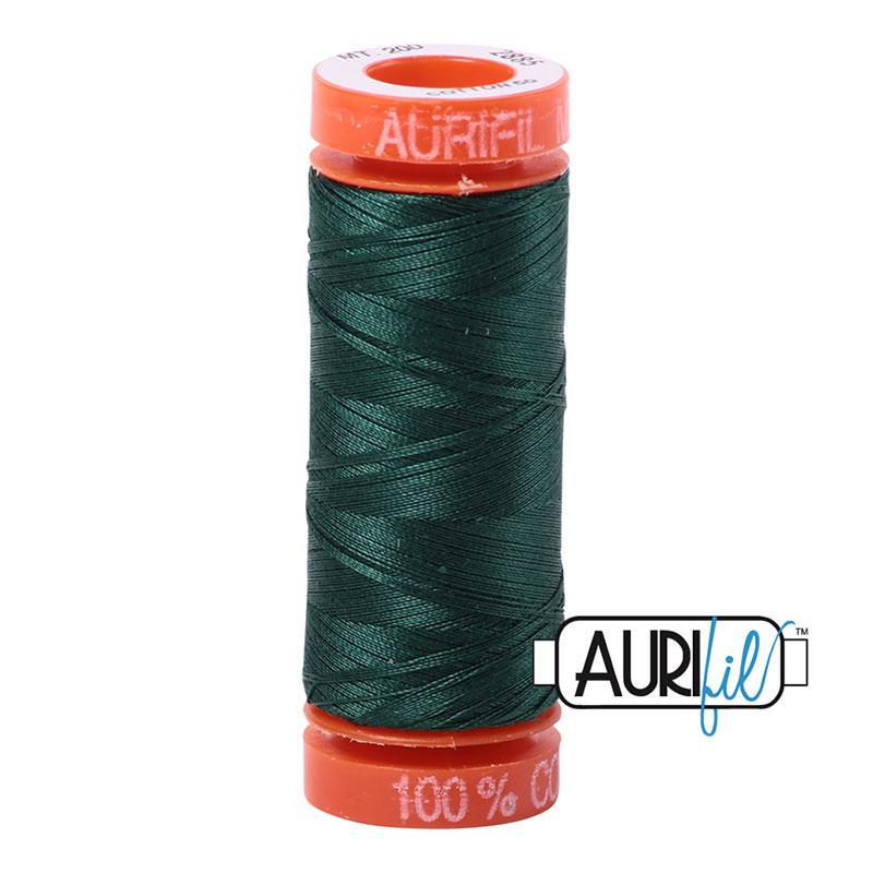 Aurifil 2885 Cotton Thread 50wt 220yds Medium Spruce