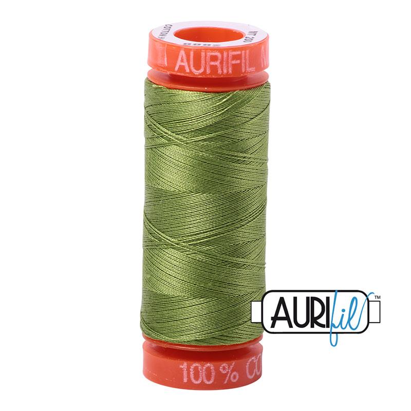 Aurifil 2888 Cotton Thread 50wt 220yds Fern Green