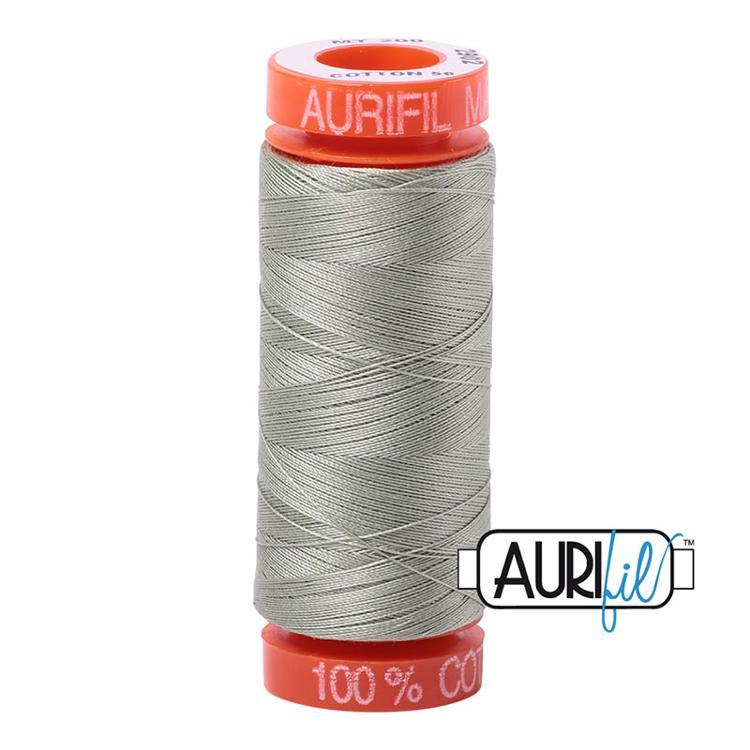 Aurifil 2902 Cotton Thread 50wt 220yds Light Laurel Green