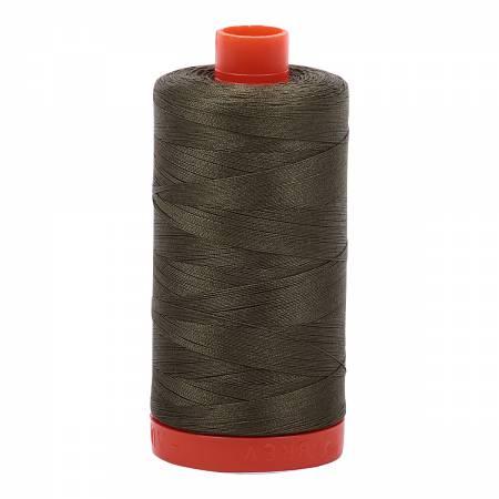 Aurifil 2905 Cotton Thread  50wt1422yd Army Green