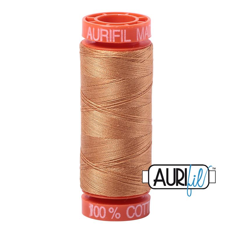 Aurifil 2930 Cotton Thread 50wt 220yds Golden Toast