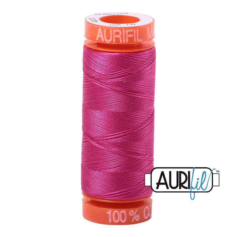 Aurifil 4020 Cotton Thread 50wt 220yds Fuchsia