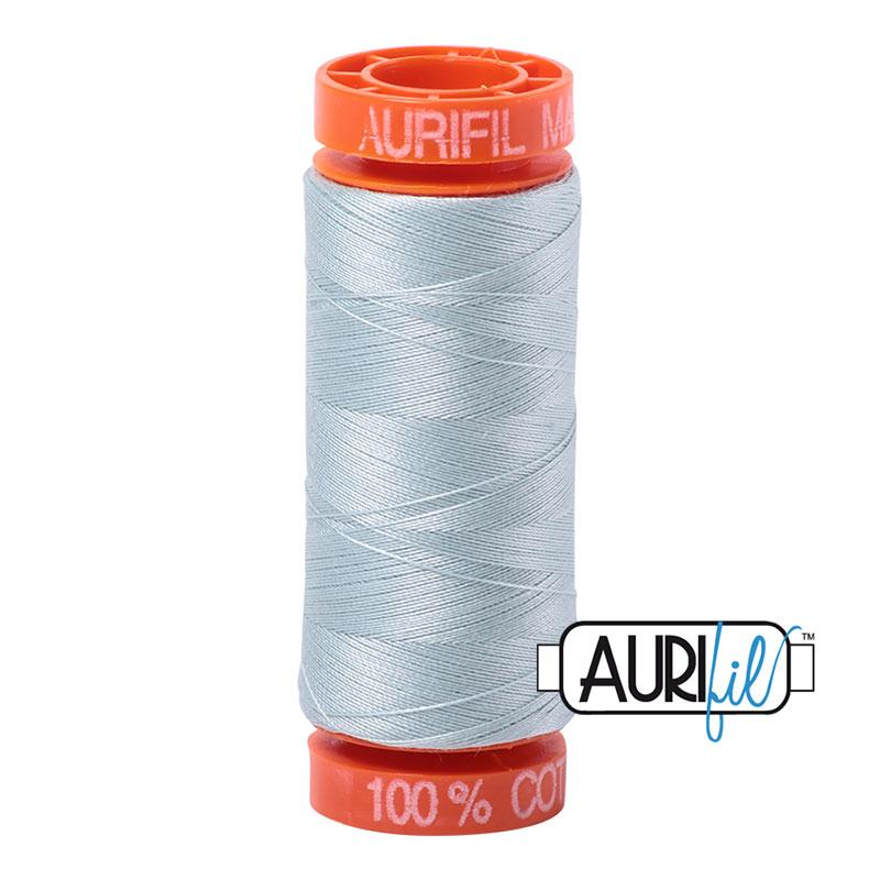 Aurifil 5007 Cotton Thread 50wt 220yds Light Grey Blue