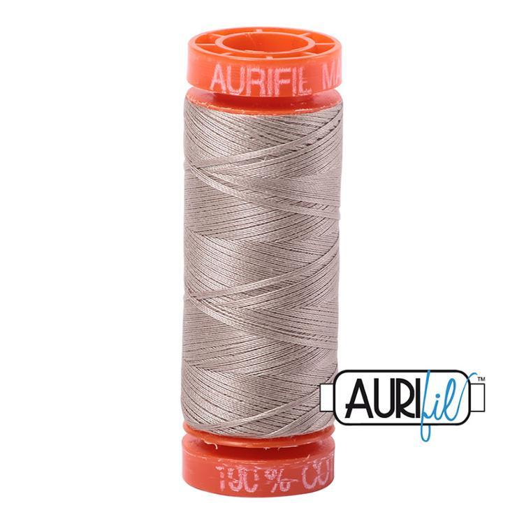 Aurifil 5011 Cotton Thread 50wt 220yds Rope Beige