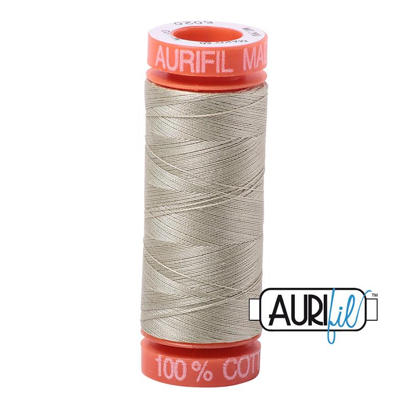 Aurifil 5020 Cotton Thread 50wt 220yds Light Military Green