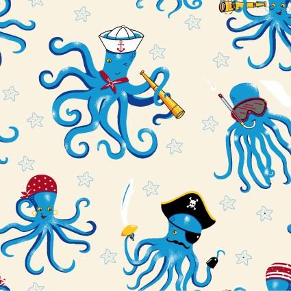 Belle & Blue Sea - Octopus