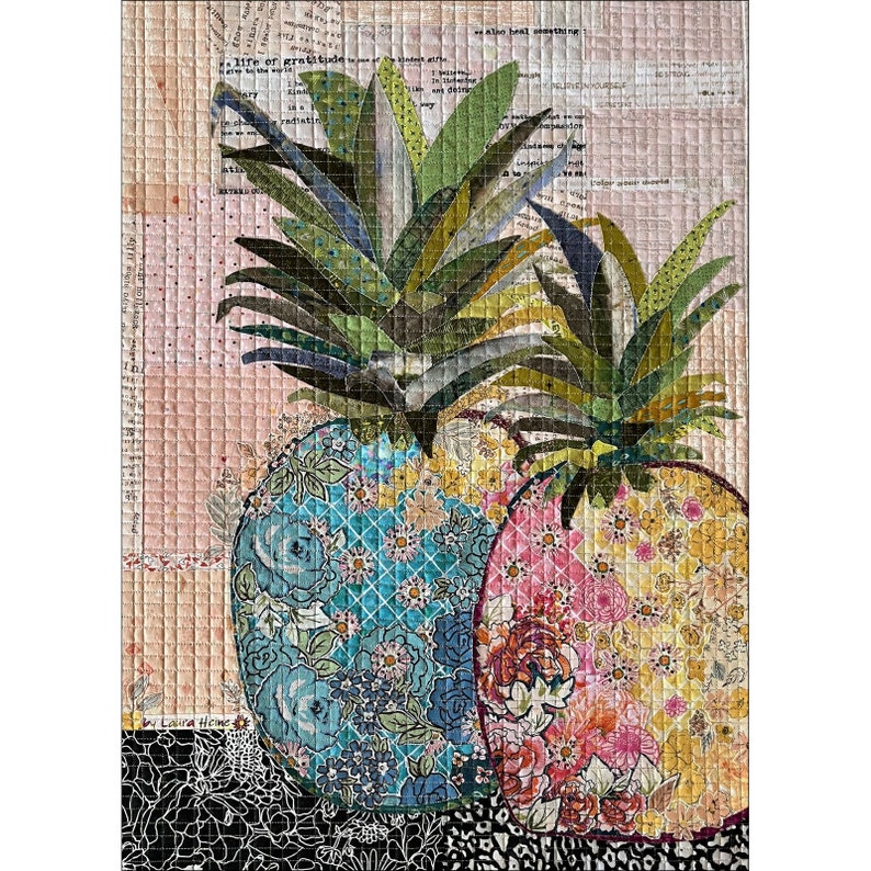 Pineapples Collage