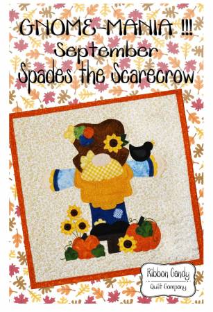 Gnome-Mania! September Spades the Scarecrow