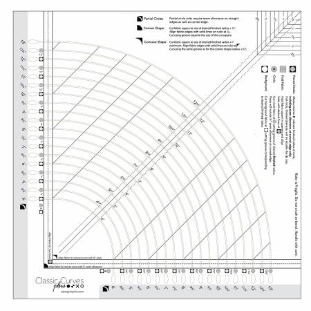 Classic Curves Plus Ruler