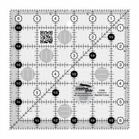 Creative Grids 6 1/2" ruler